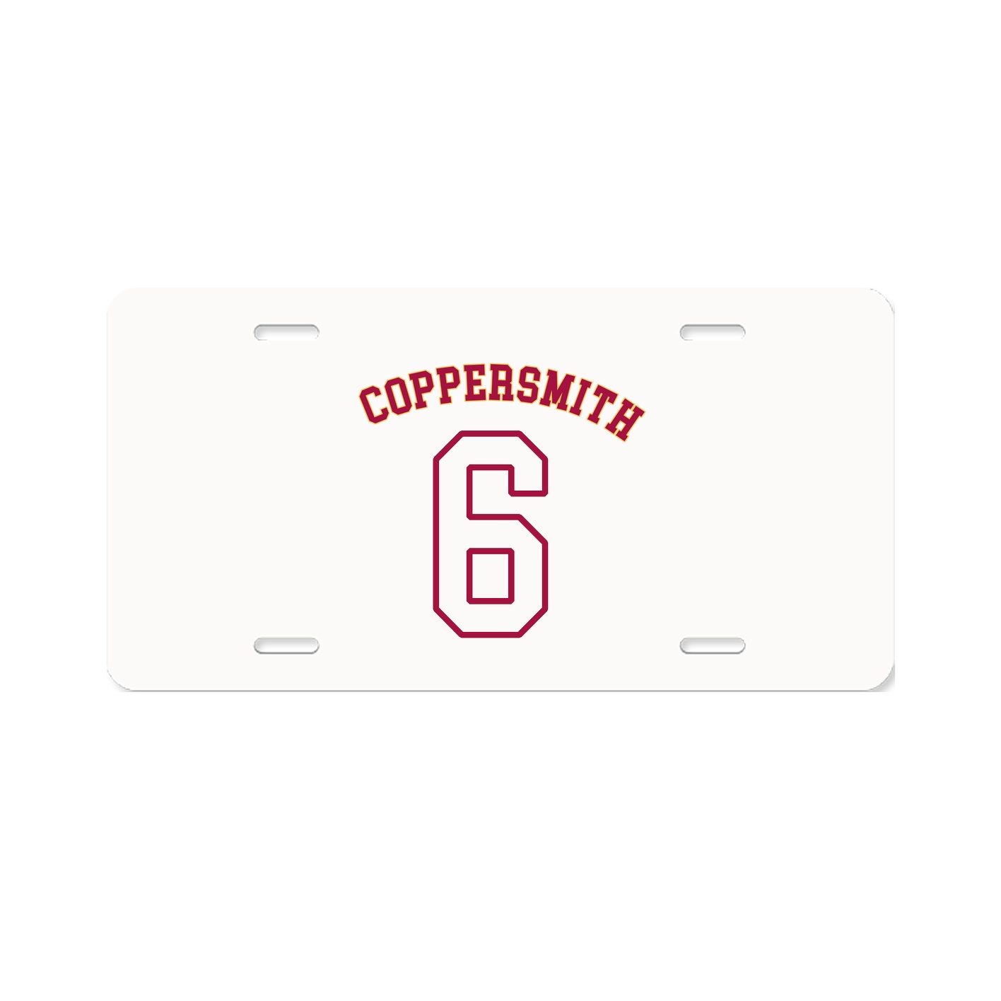 License Plate — Shirsey Arch in Classic