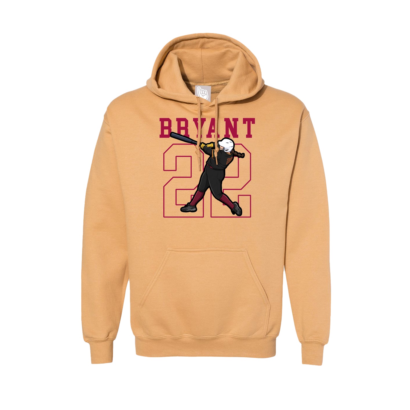 Hoodie — Shirsey in Vegas Gold