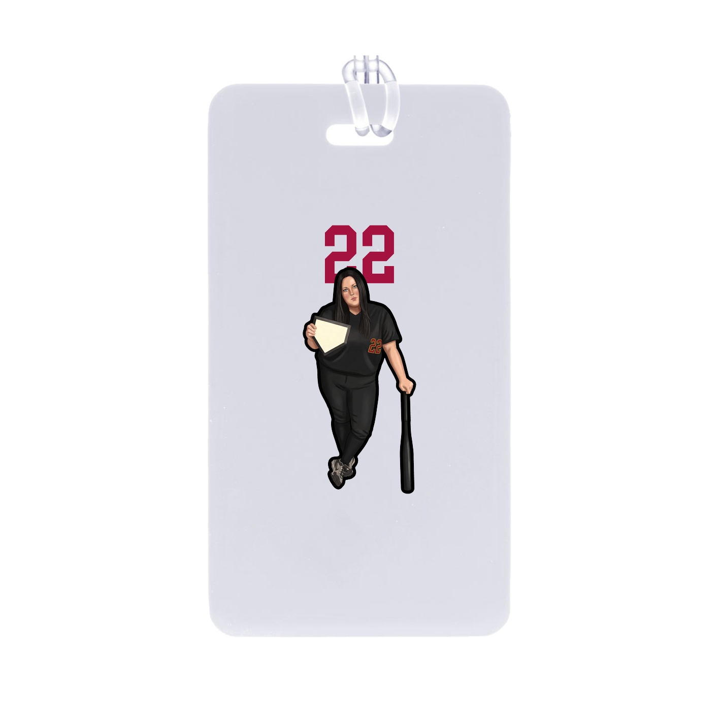 Bag Tag — Number Top in Classic