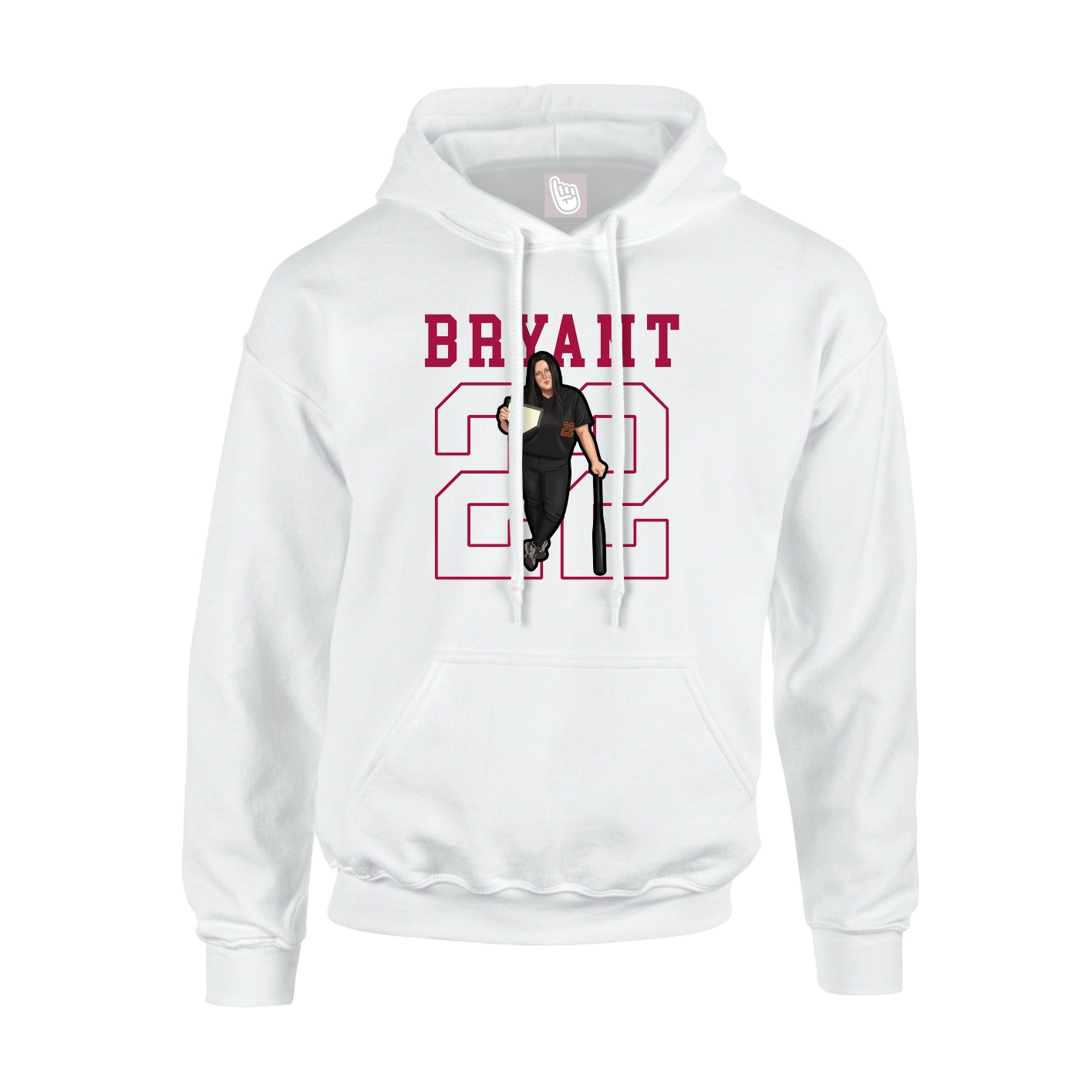 Youth Hoodie — Shirsey in White