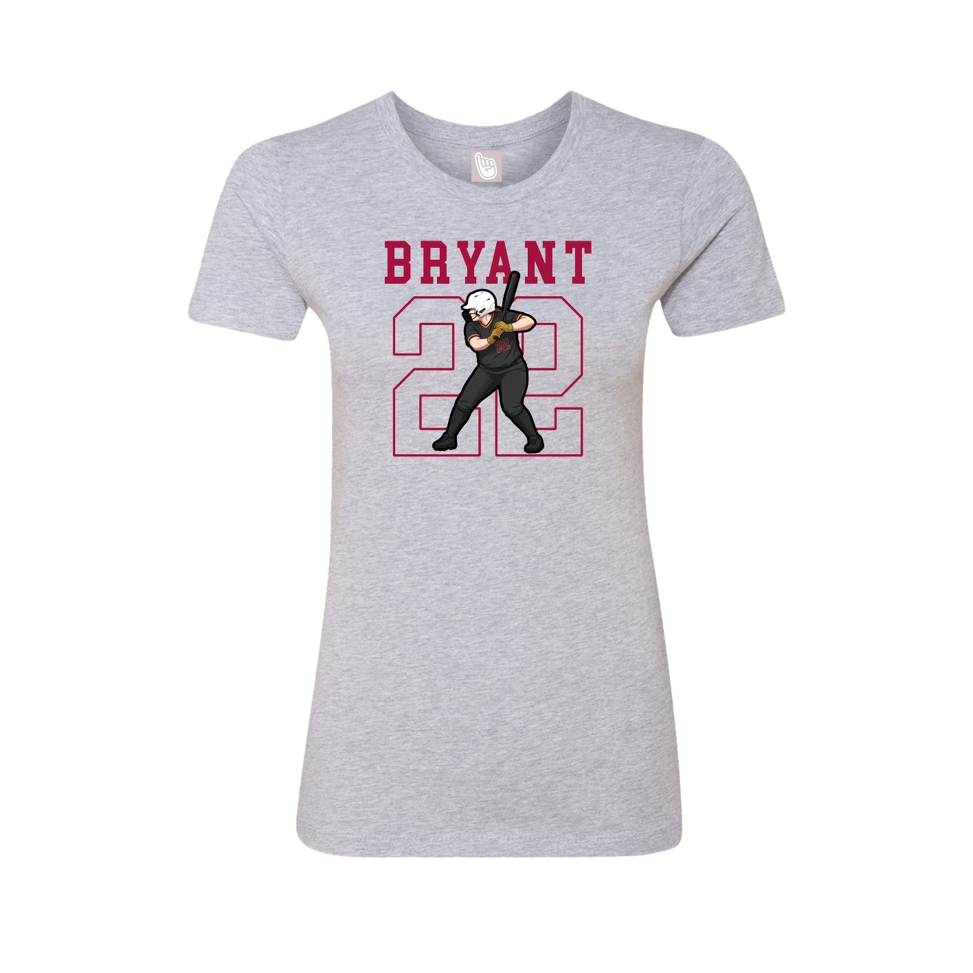 Fitted Women's Tee — Shirsey in Grey