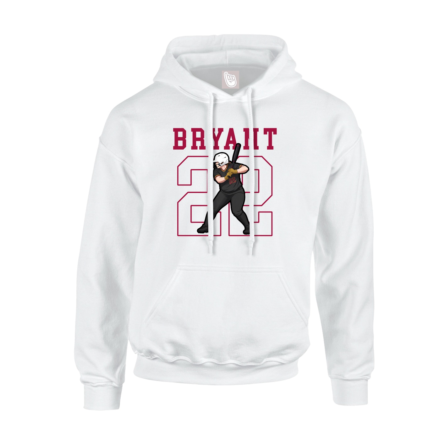 Hoodie — Shirsey in White
