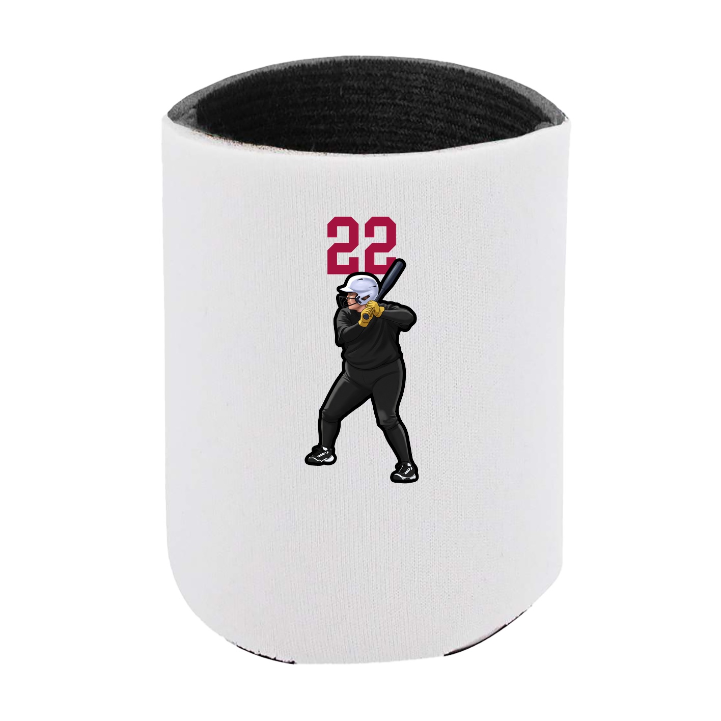 Can Holder — Number Top in White