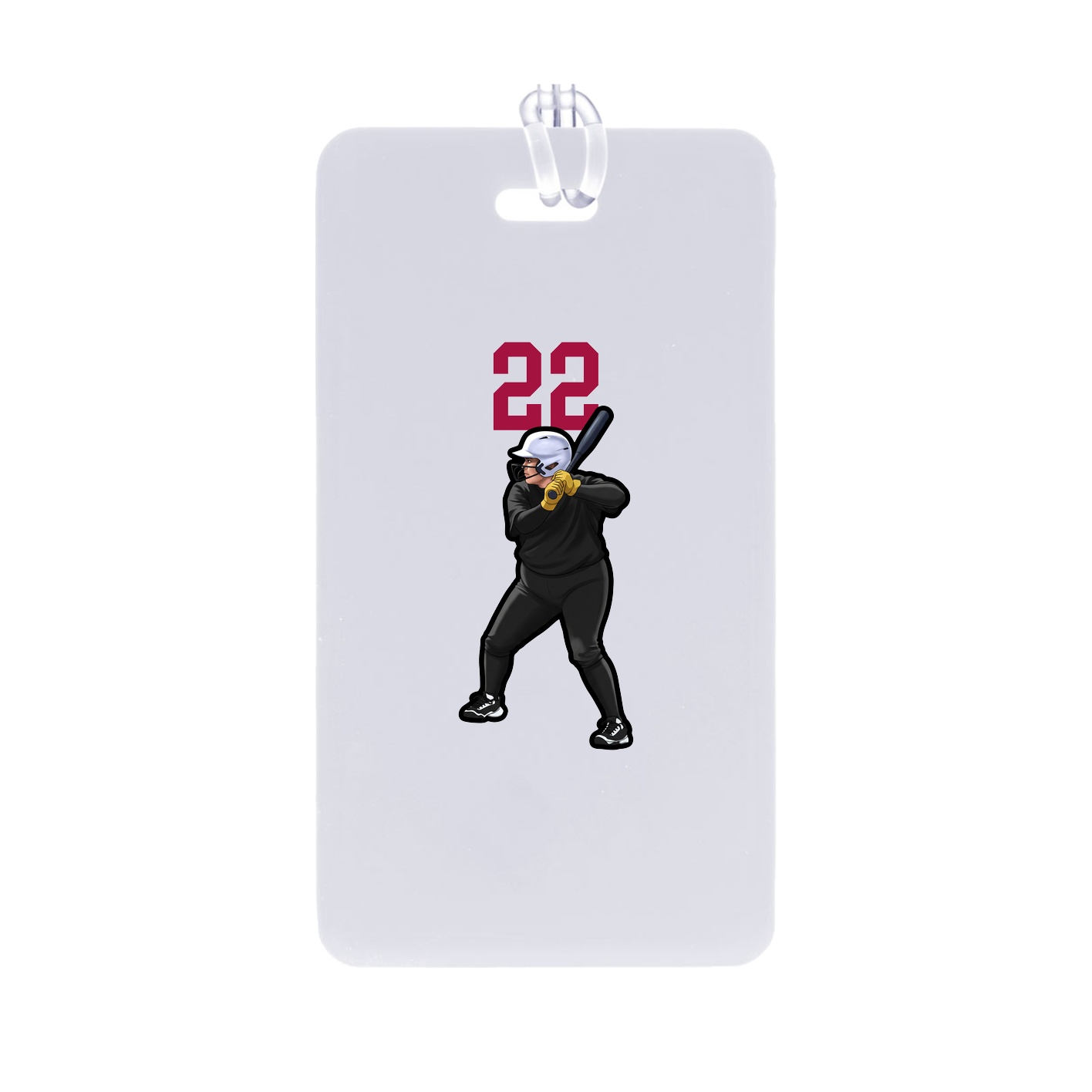 Bag Tag — Number Top in Classic