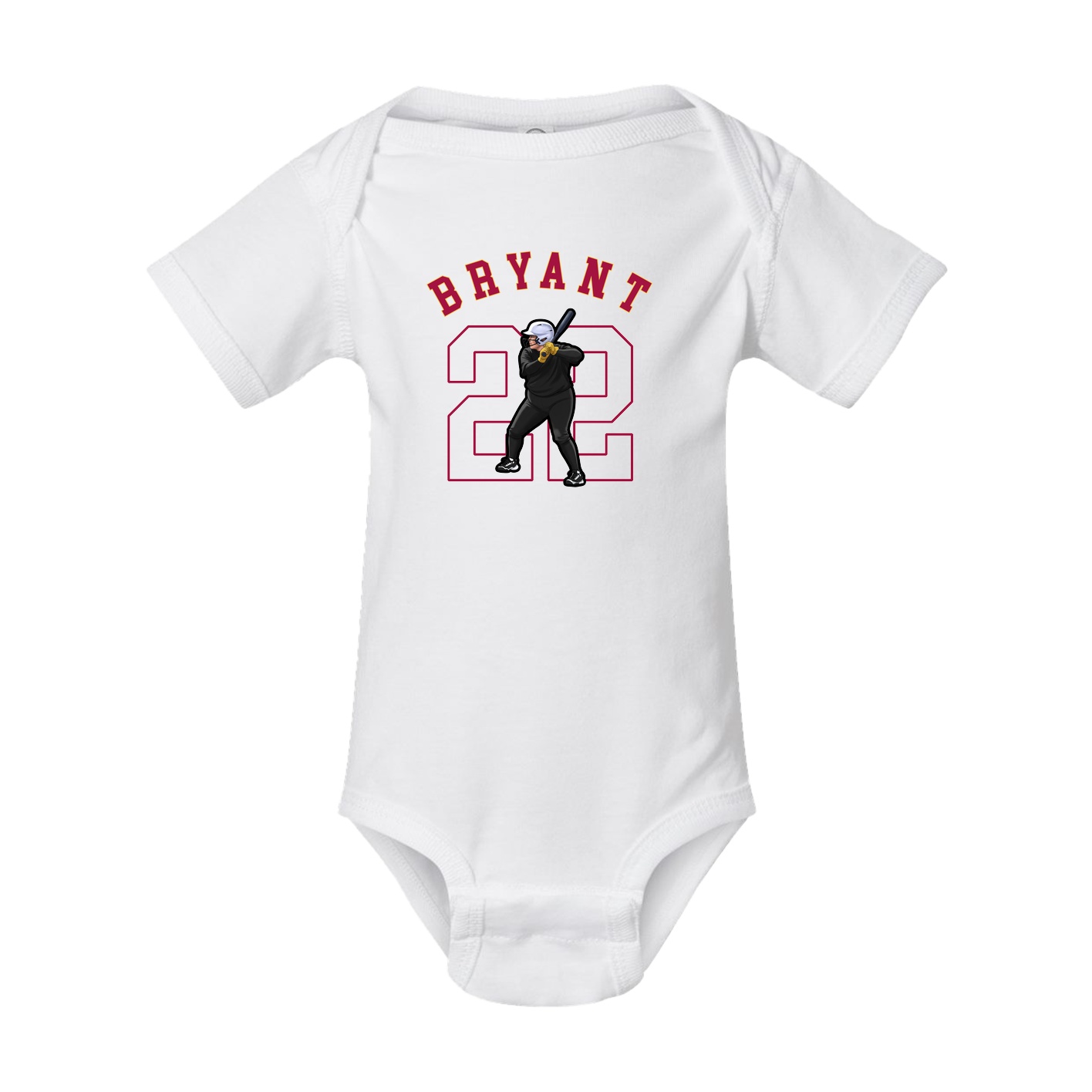 Baby Onesie — Shirsey Arch in White