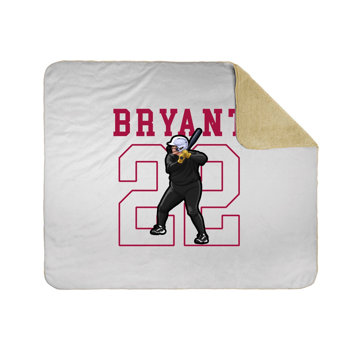 50x60 Sherpa Lined Throw Blanket