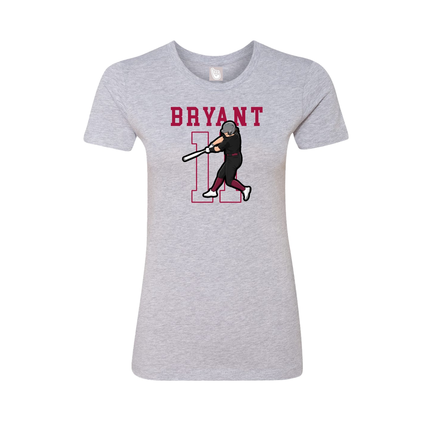 Fitted Women's Tee — Shirsey in Grey