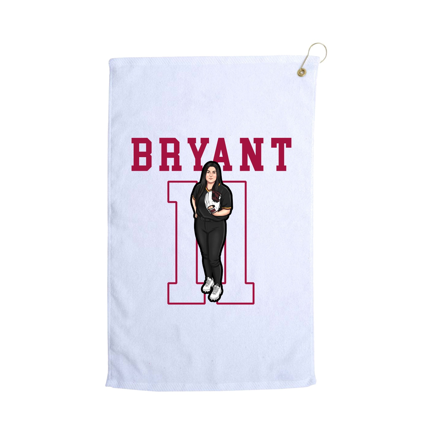 Golf Towel — Shirsey in White