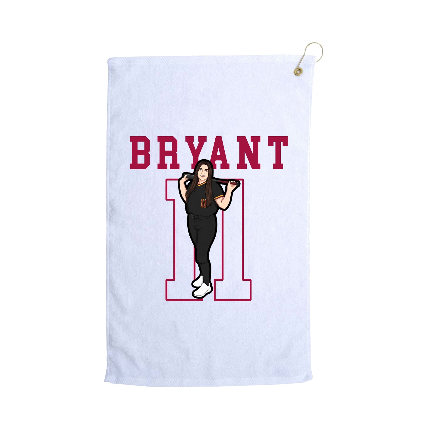 Golf Towel — Shirsey in White
