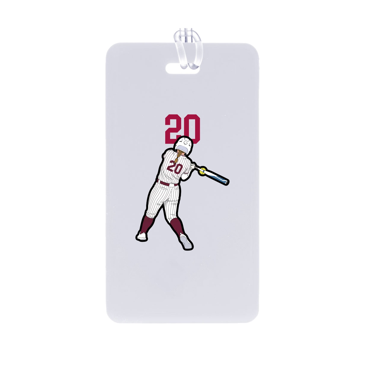 Bag Tag — Number Top in Classic