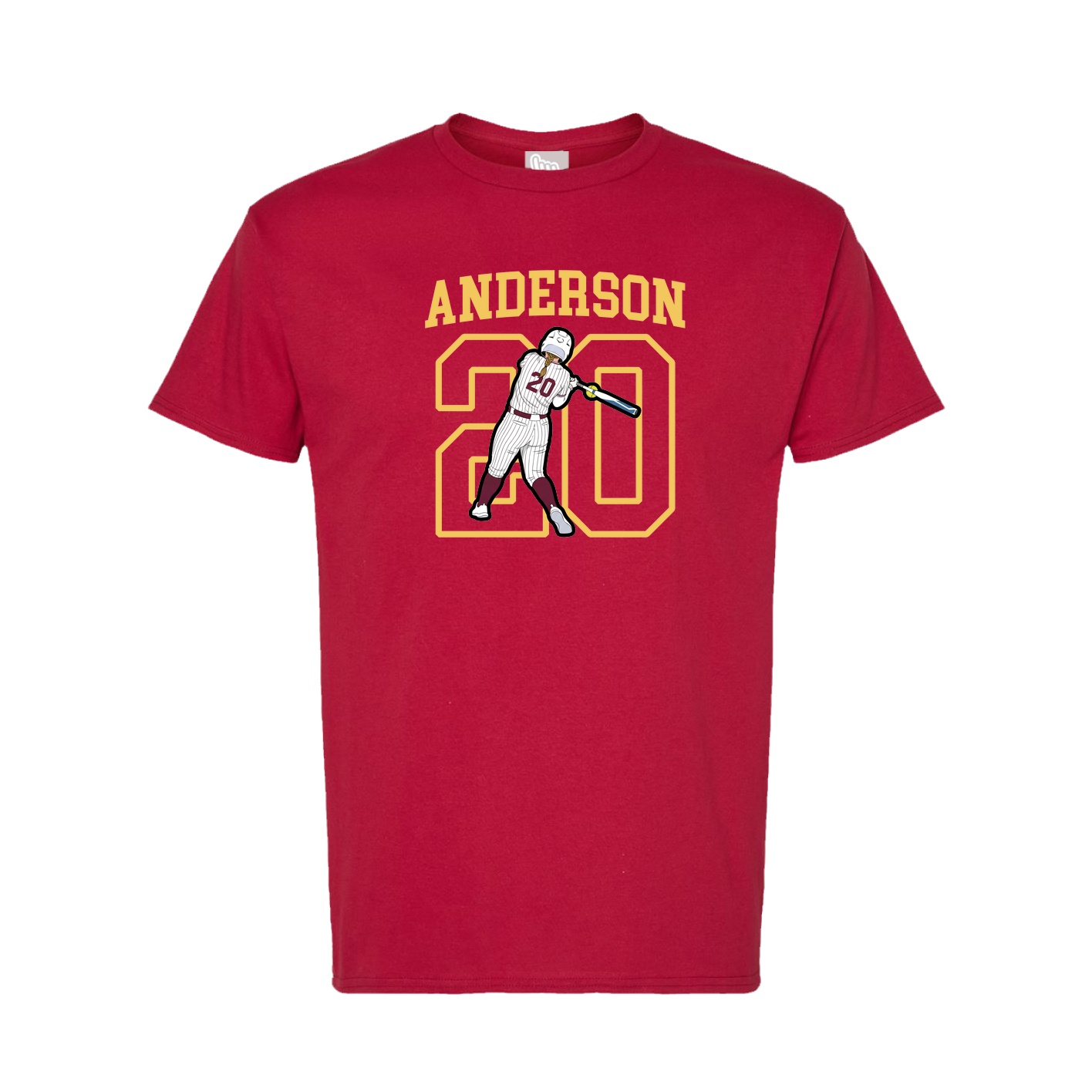 Tee — Shirsey in Crimson