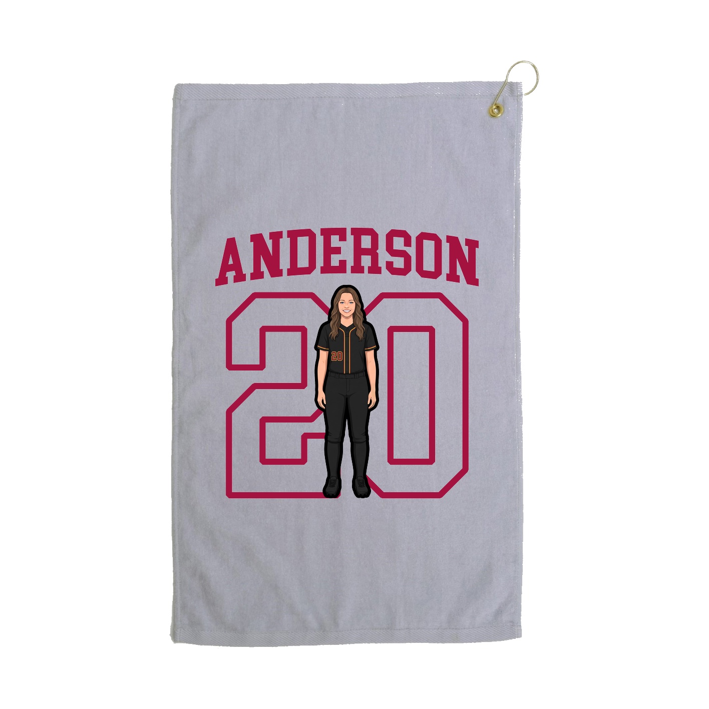 Terry Velour Golf Towel