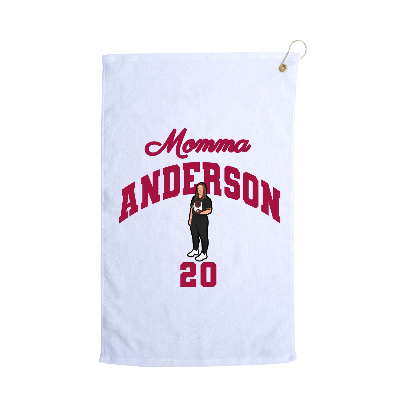 Terry Velour Golf Towel