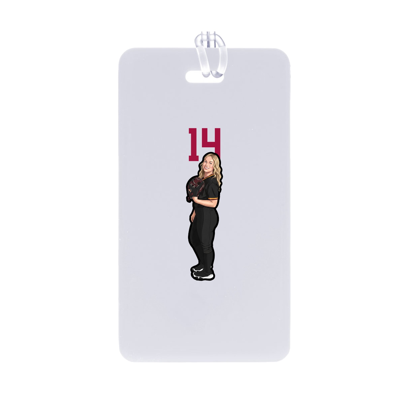 Bag Tag — Number Top in Classic