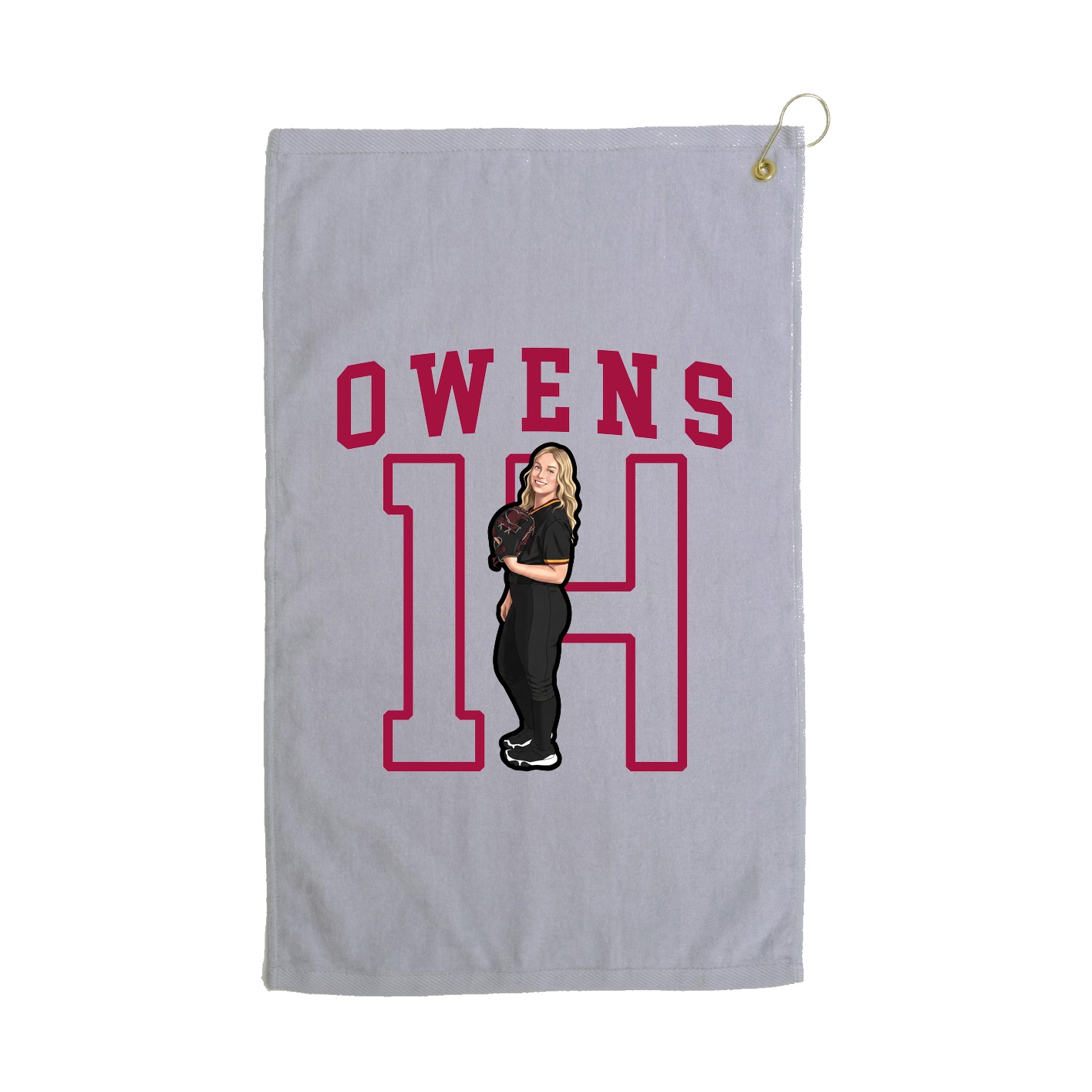 Golf Towel — Shirsey in Grey