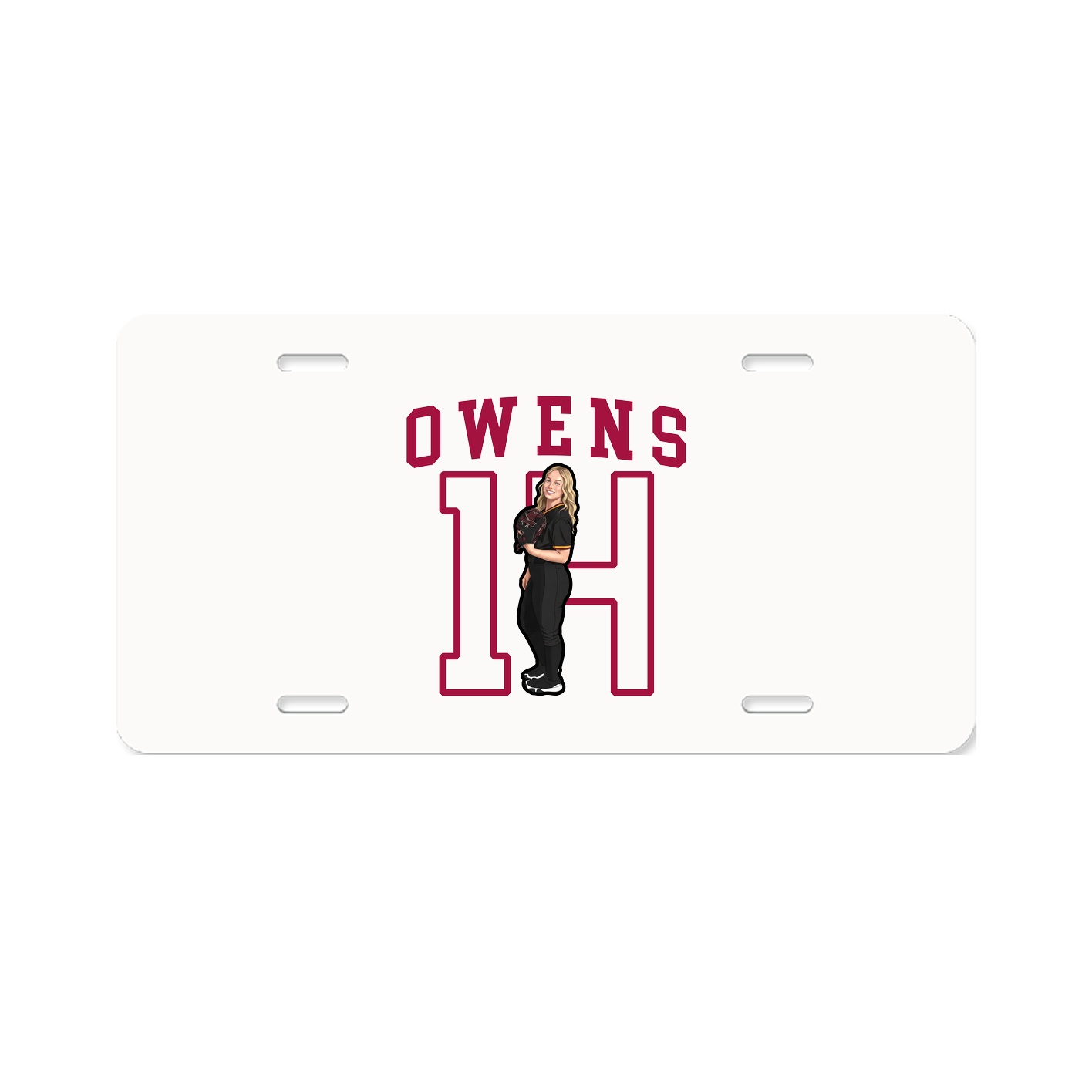 Aluminum License Plate