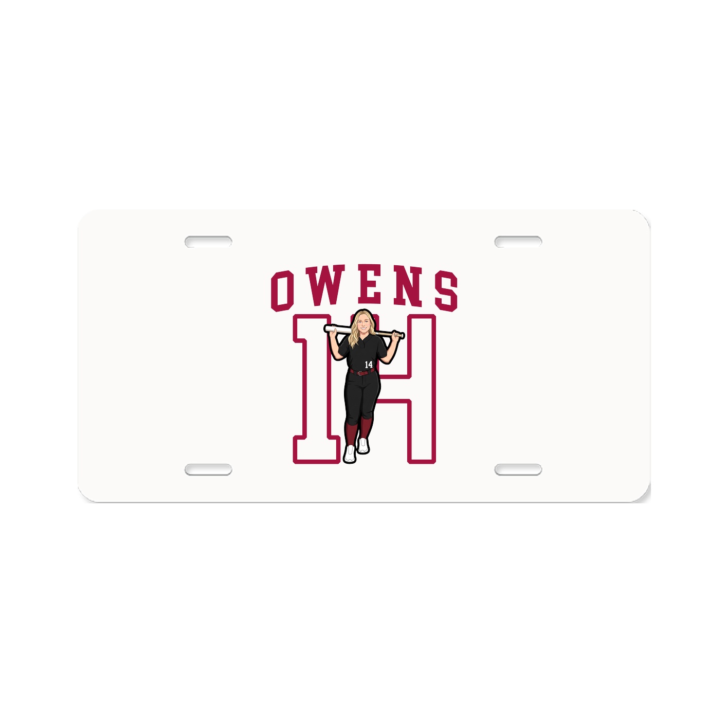License Plate — Shirsey in Classic