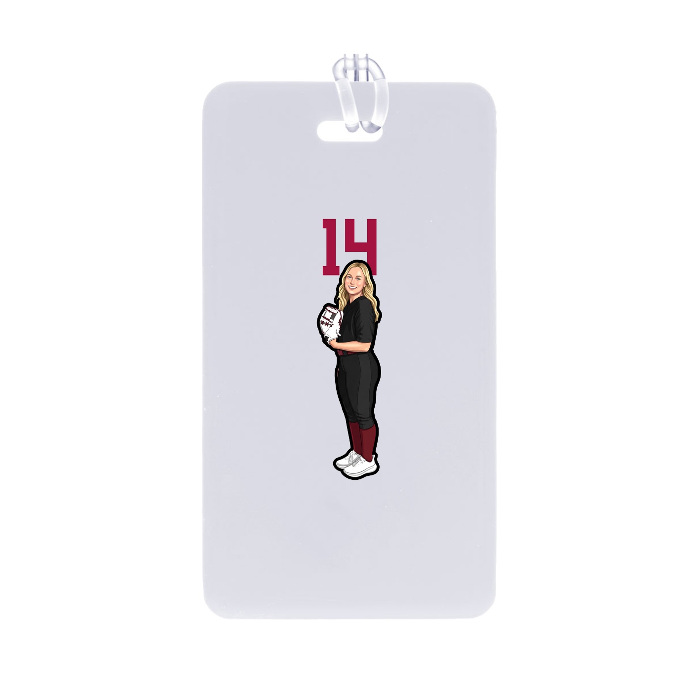 Bag Tag — Number Top in Classic