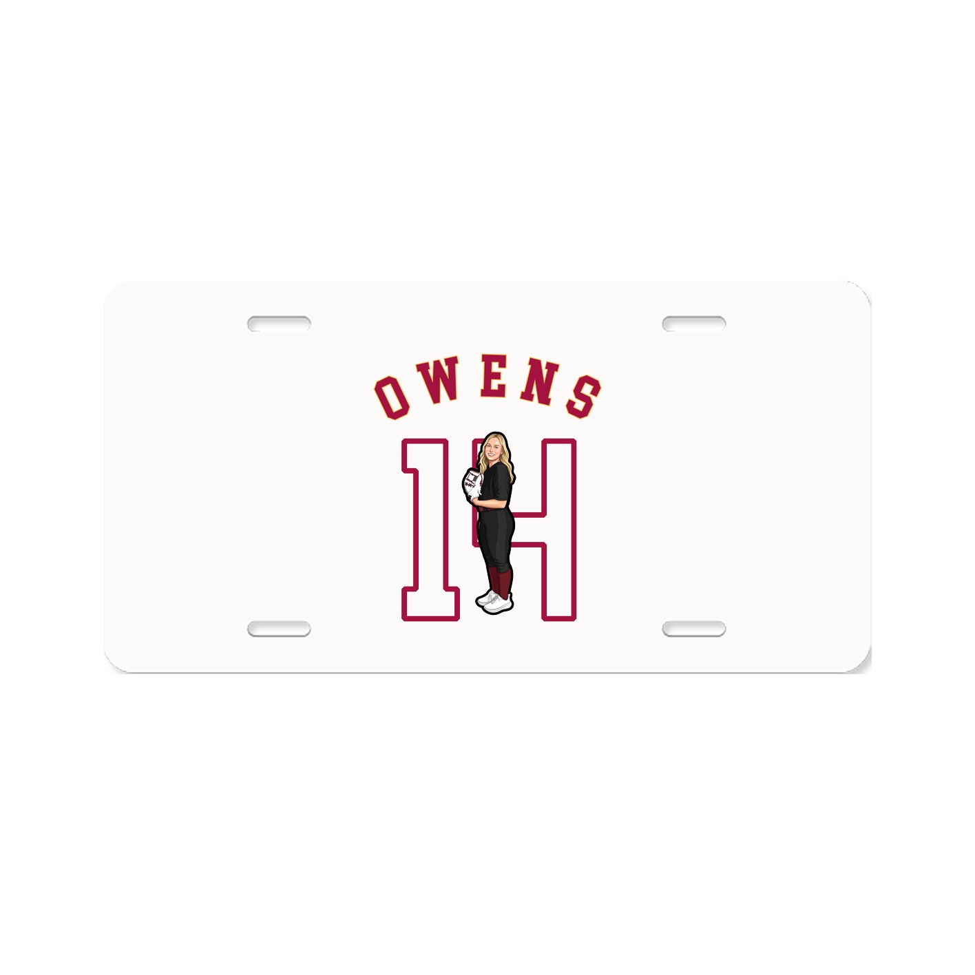 License Plate — Shirsey Arch in Classic