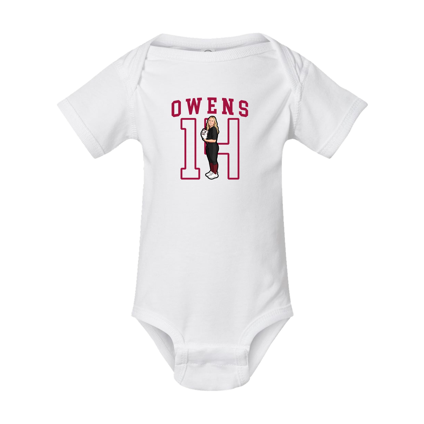 Baby Onesie — Shirsey in White