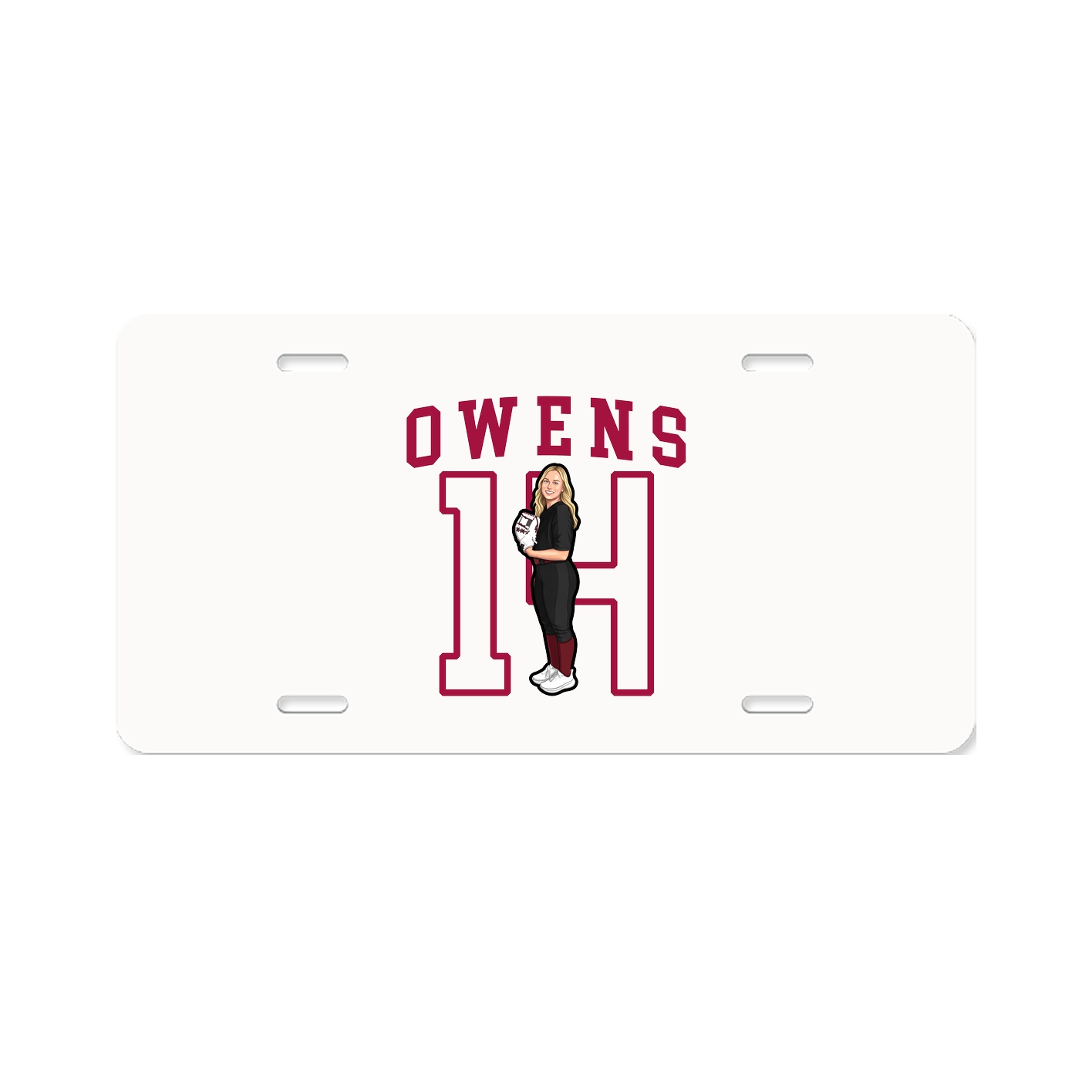 License Plate — Shirsey in Classic
