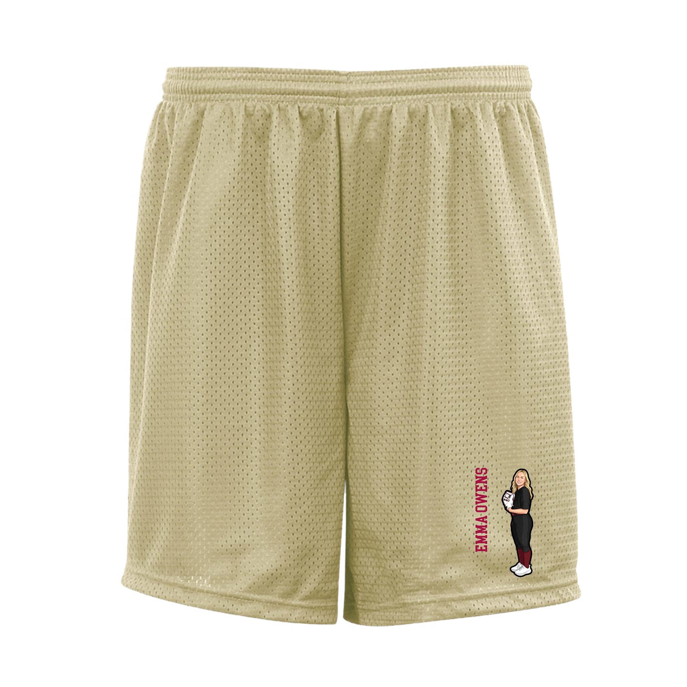 Shorts — Name Vertical in Vegas Gold