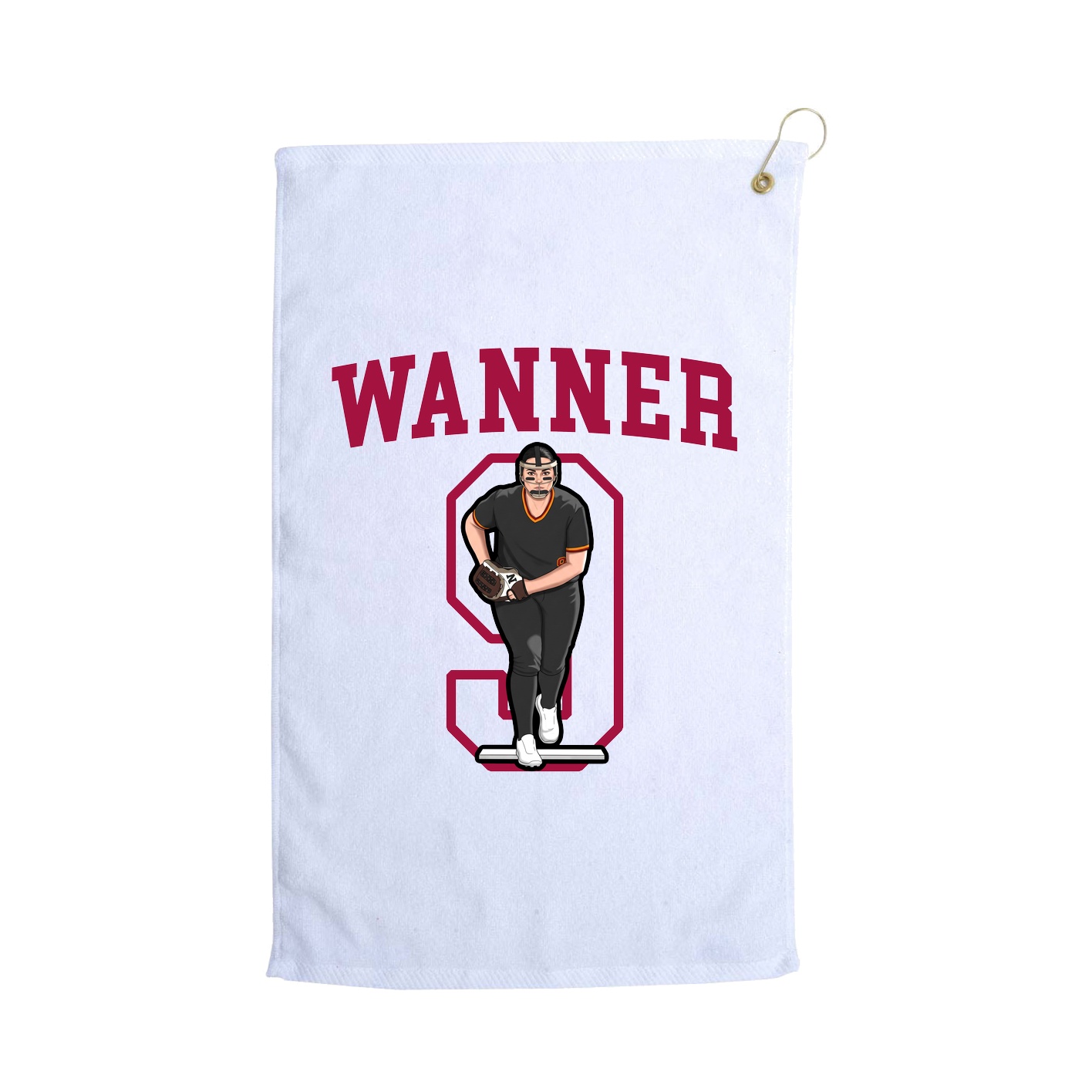 Golf Towel — Shirsey in White