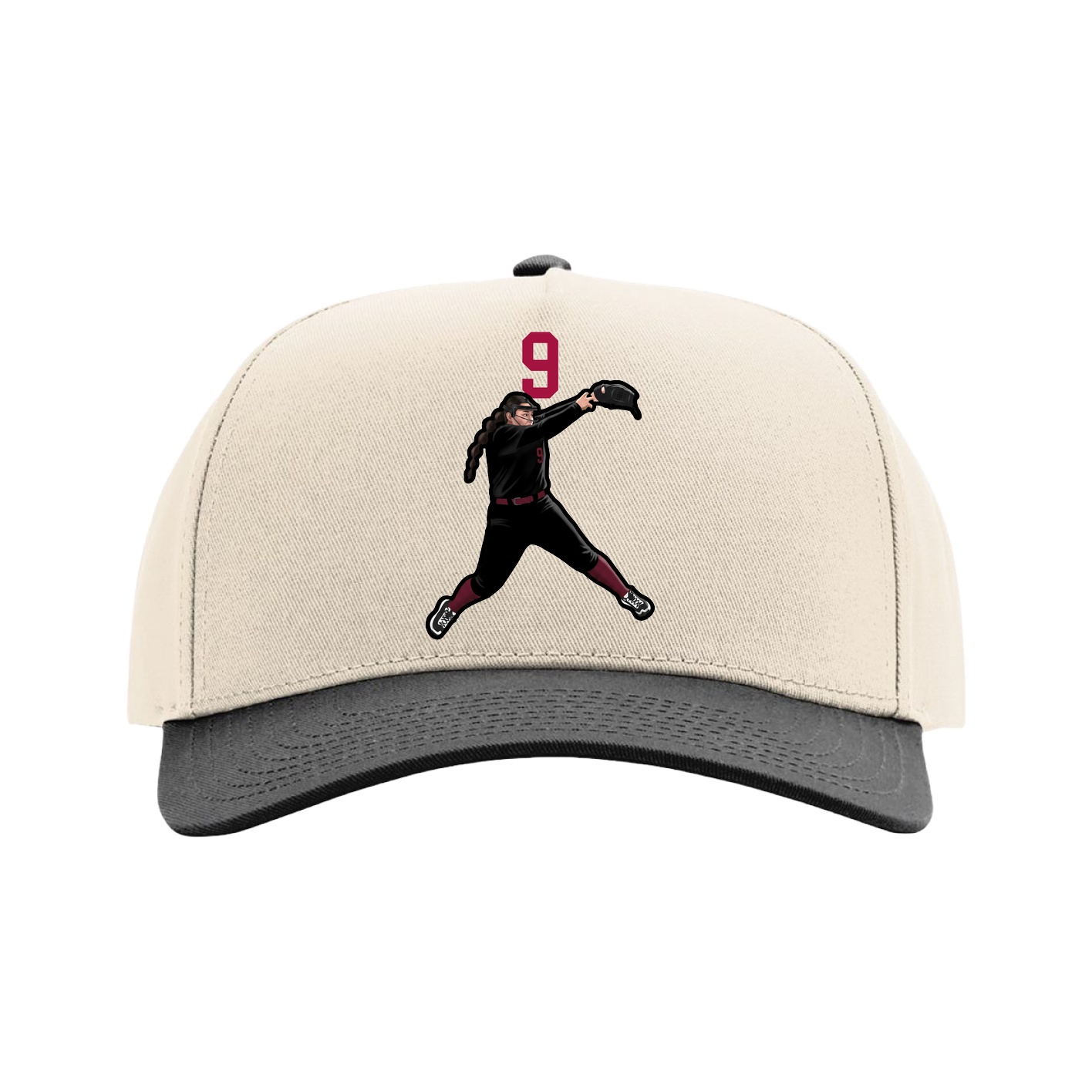 Full Fabric Five-Panel Champ Cap