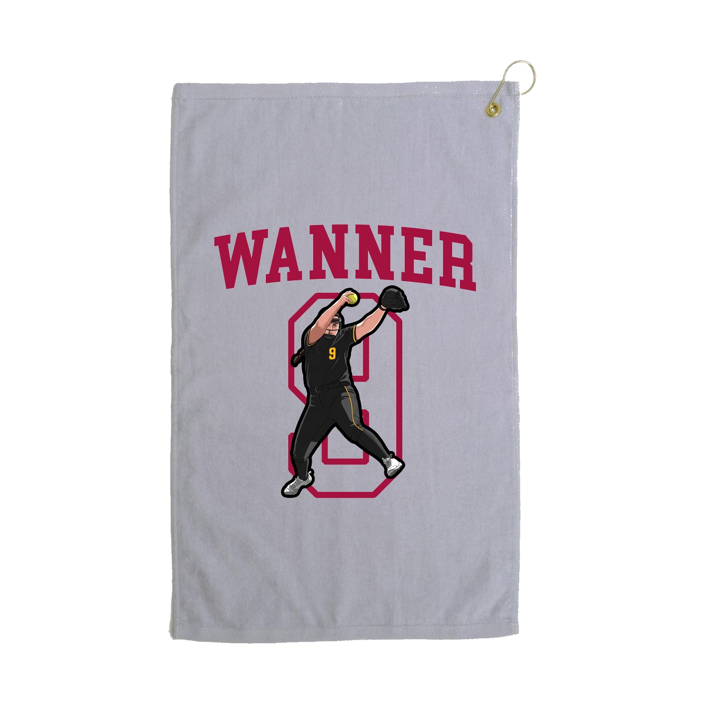 Golf Towel — Shirsey in Grey