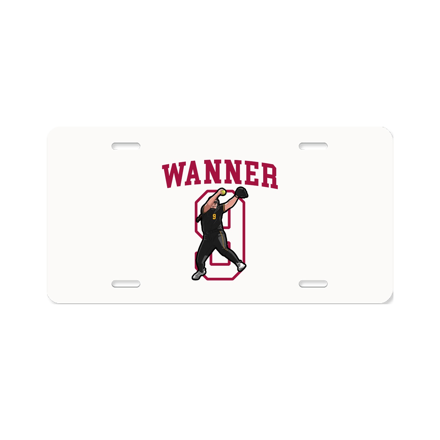 License Plate — Shirsey in Classic