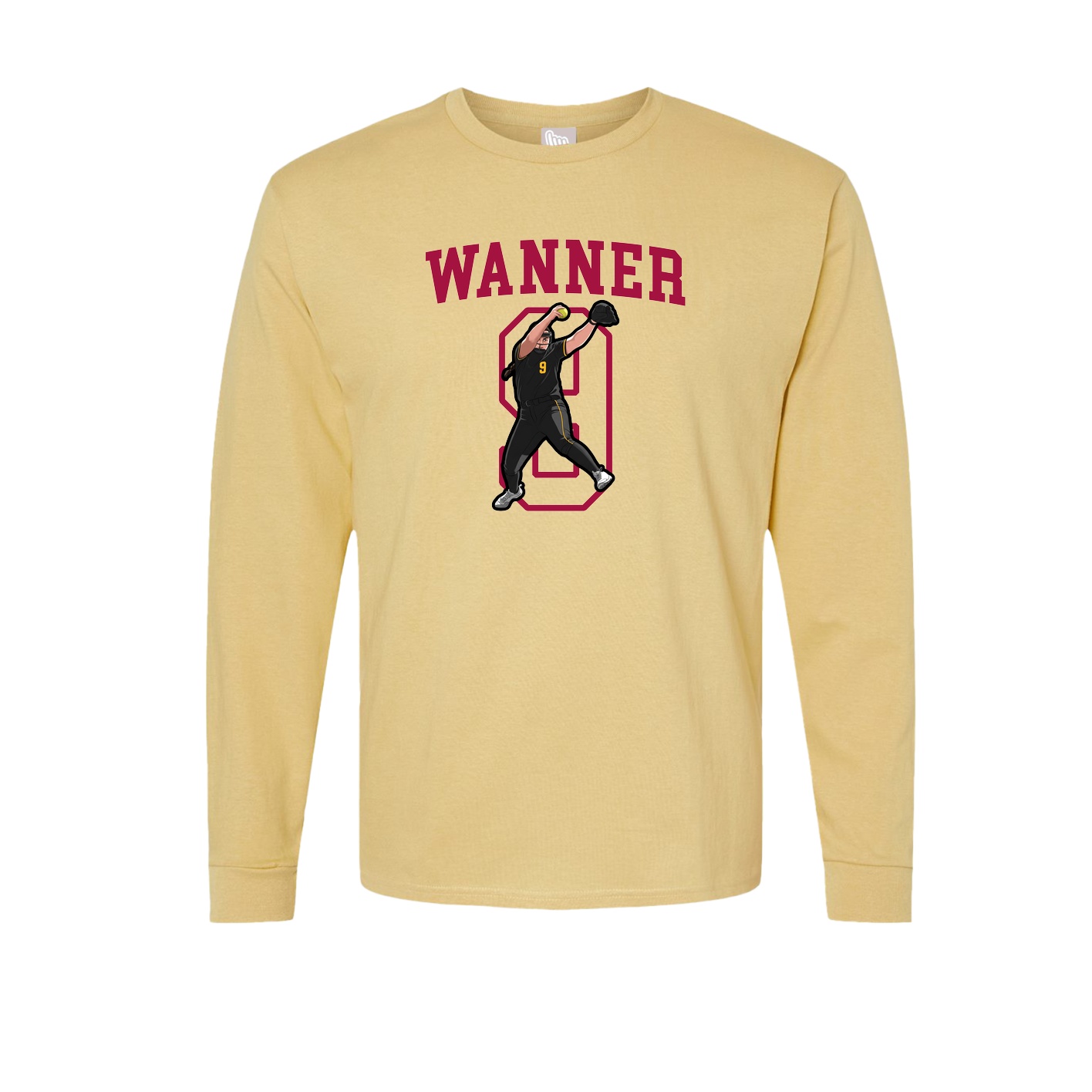 Long Sleeve Tee — Shirsey in Vegas Gold