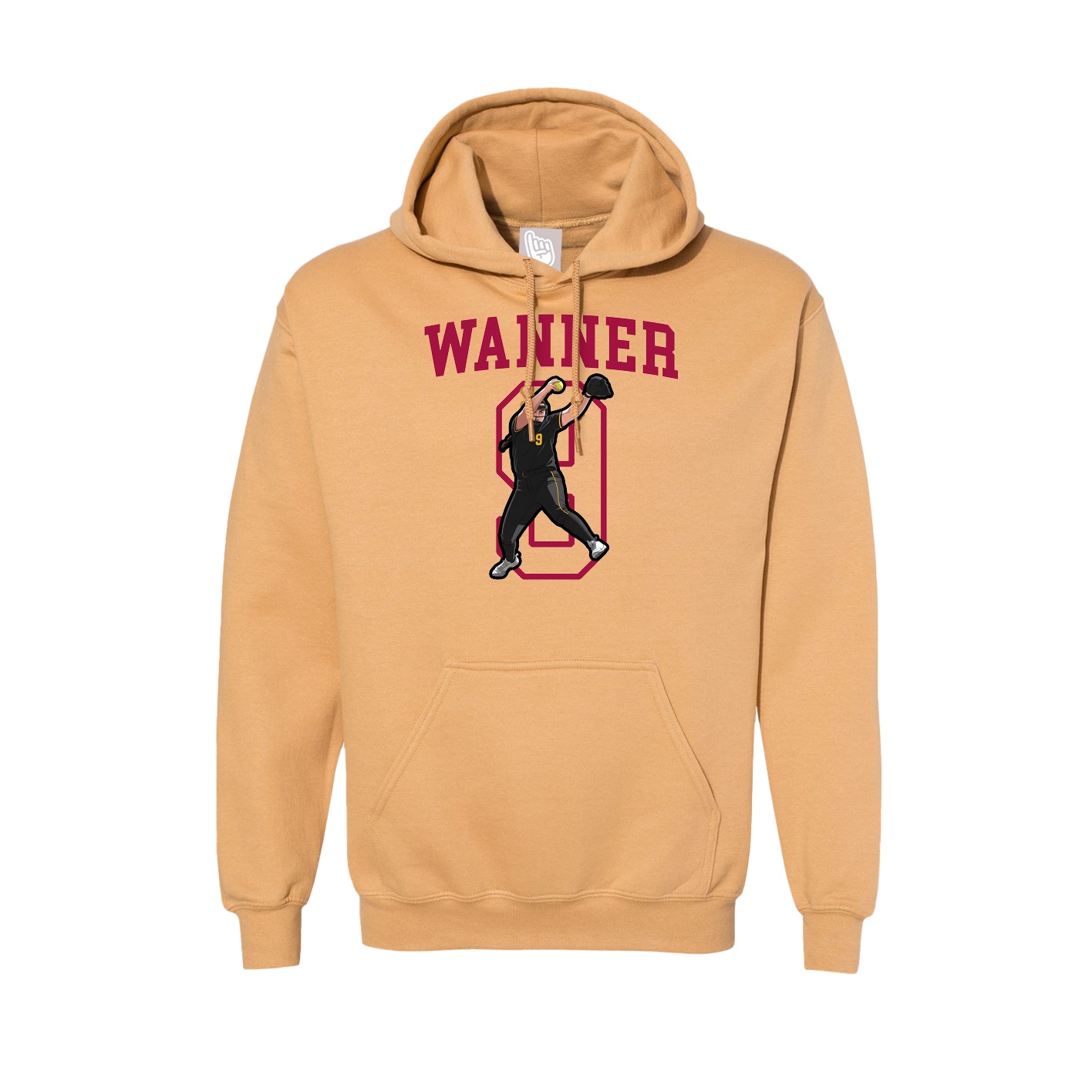 Hoodie — Shirsey in Vegas Gold