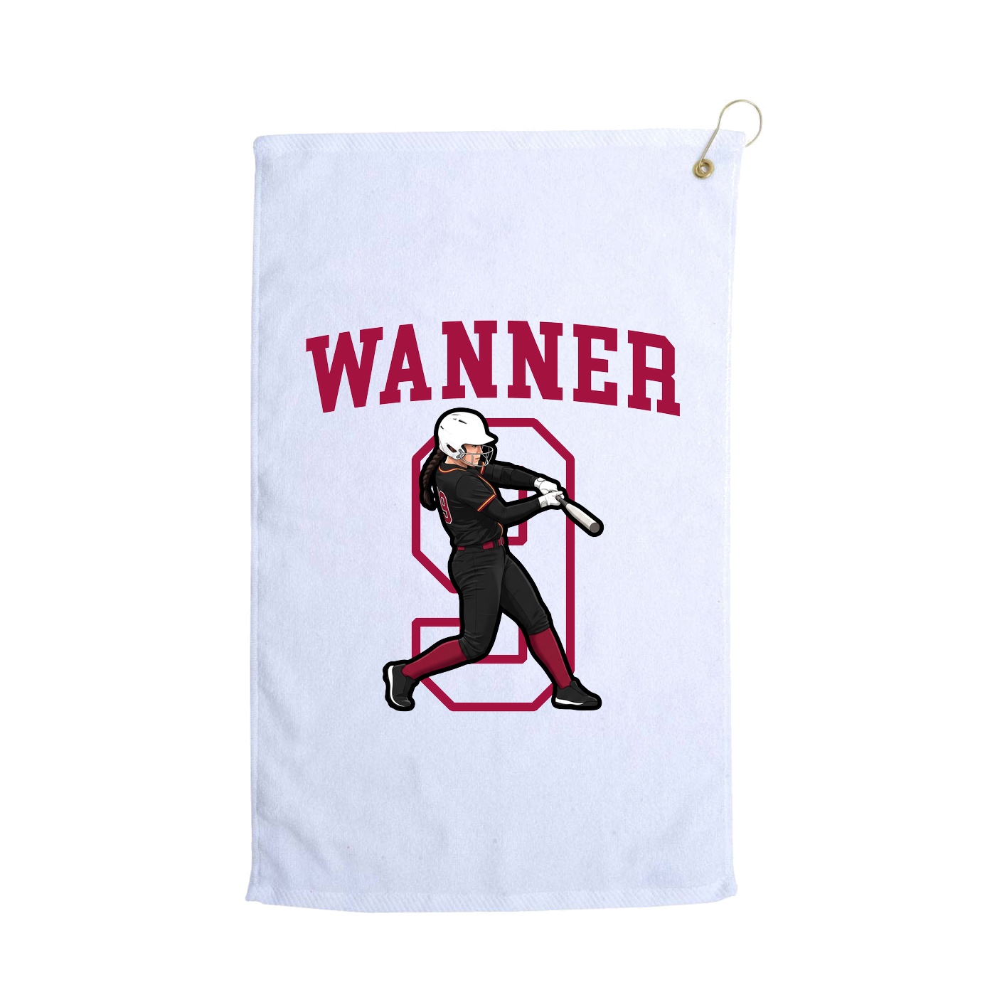 Golf Towel — Shirsey in White