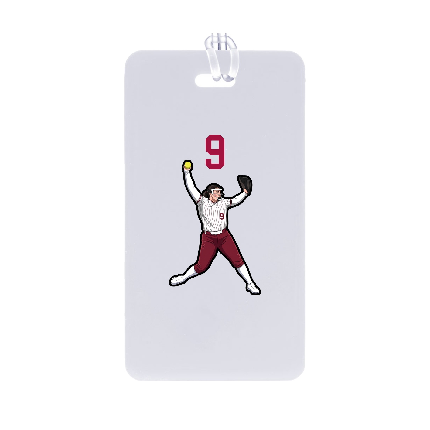 Bag Tag — Number Top in Classic