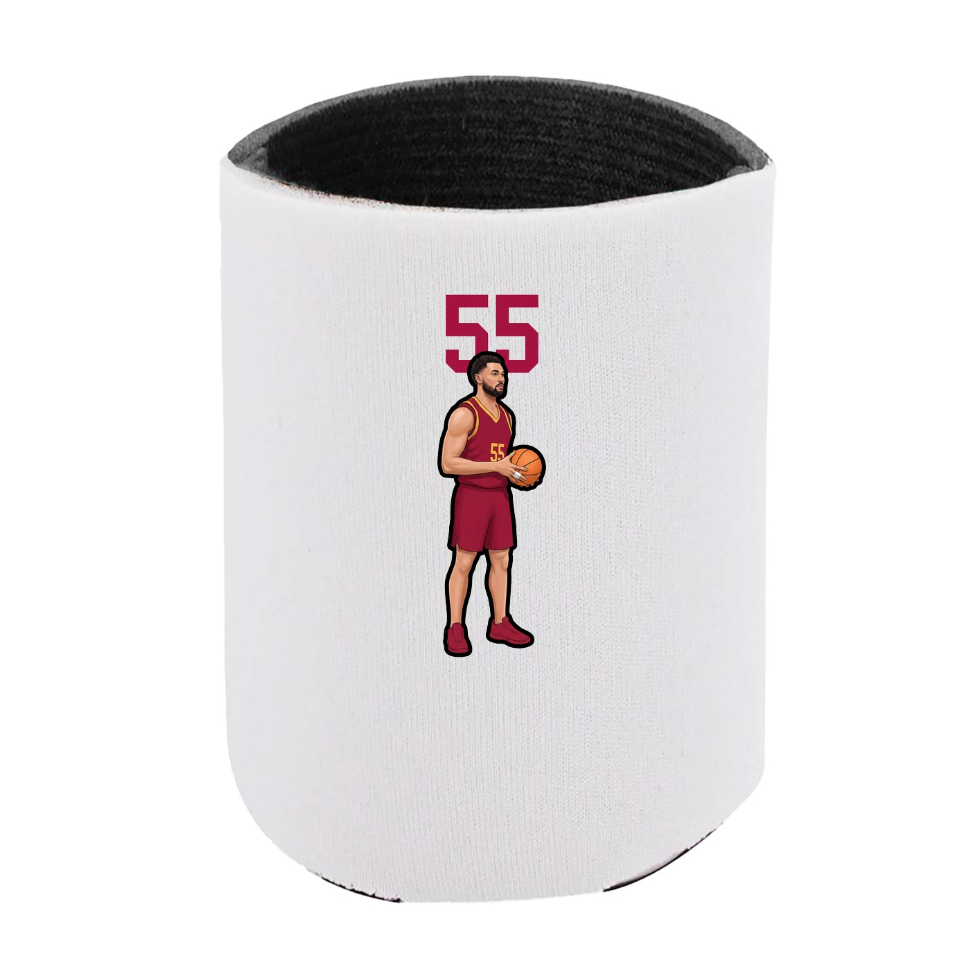 Can Holder — Number Top in White
