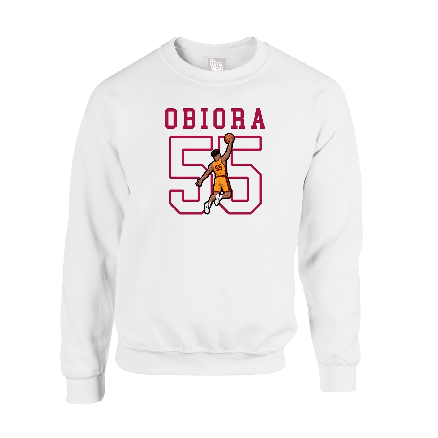 Fleece Crew — Shirsey in White