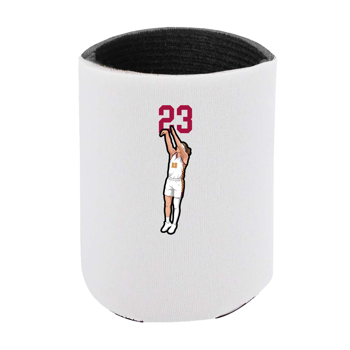 Can Holder — Number Top in White