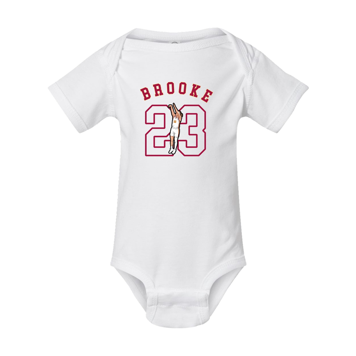 Baby Onesie — Shirsey Arch in White
