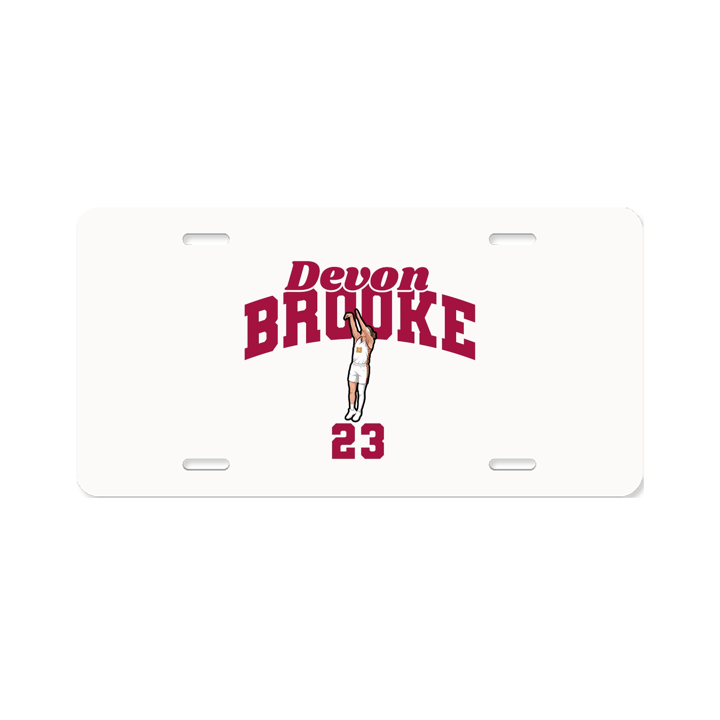 License Plate — Signature Arch in Classic