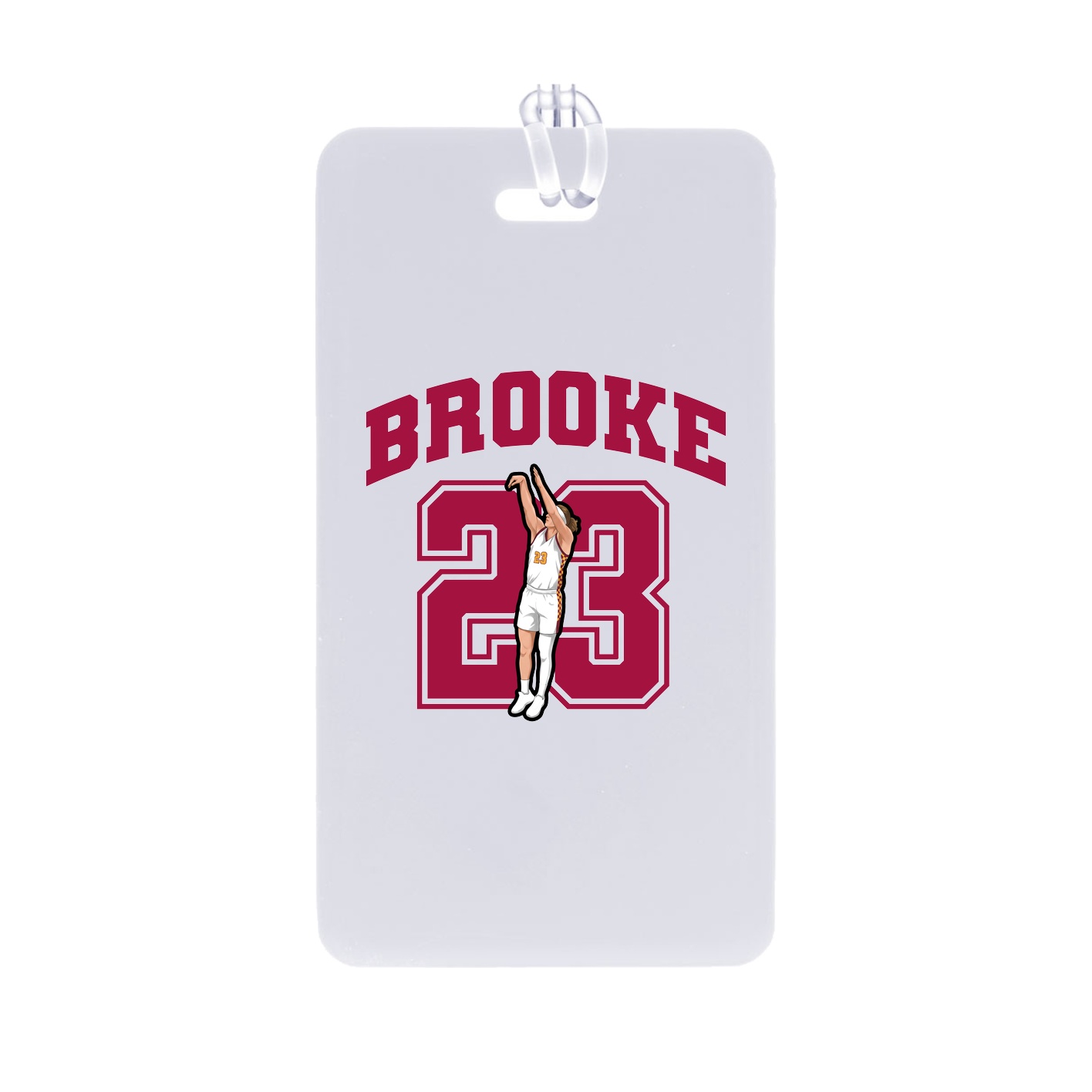Bag Tag — Number in Classic