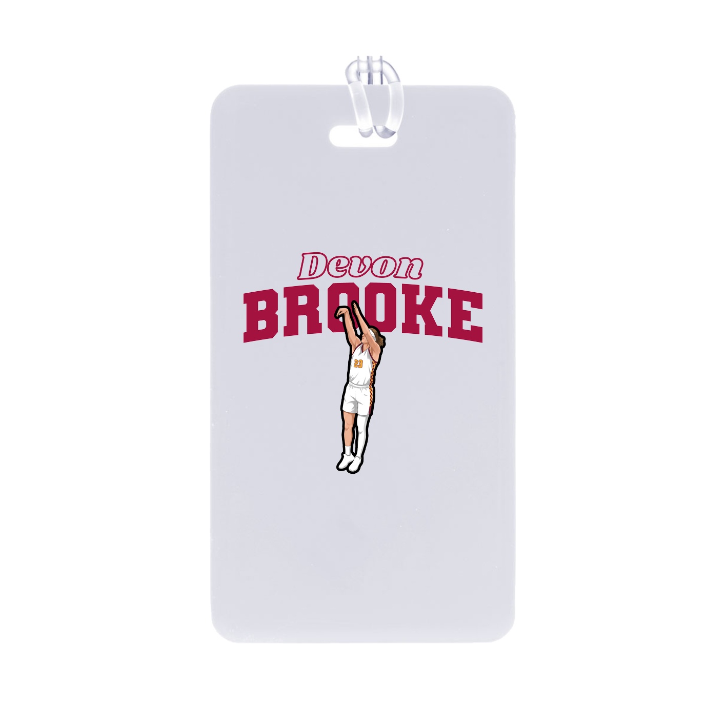Bag Tag — Name Arch in Classic