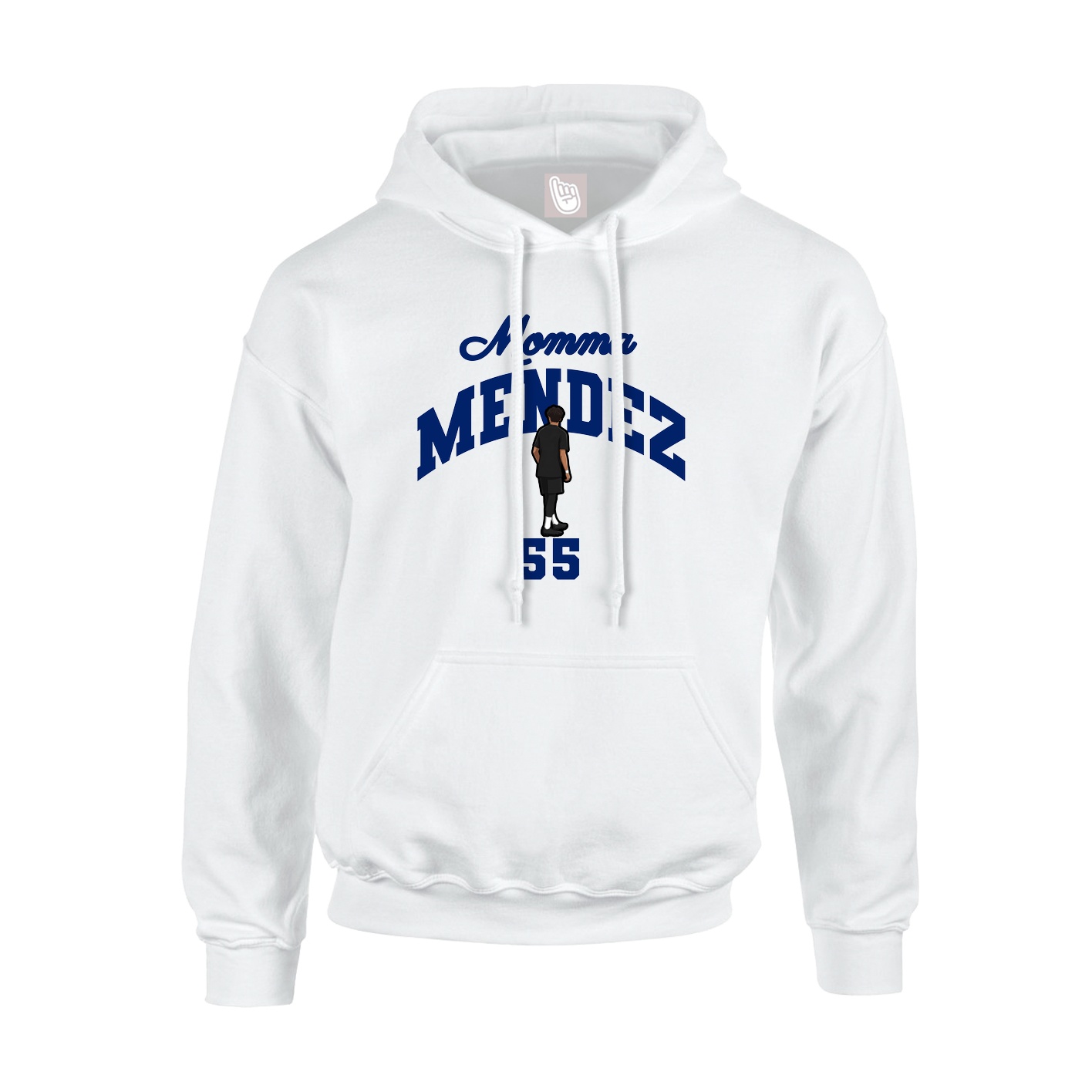Youth Hoodie — Mothers Day Arch in White
