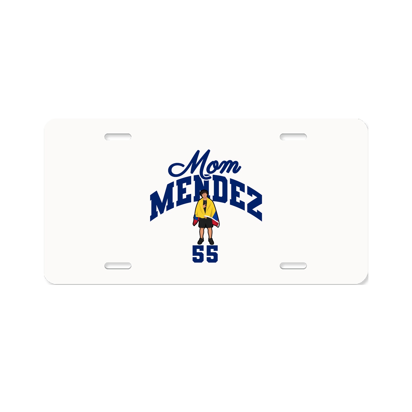 License Plate — Mothers Day Arch in Classic