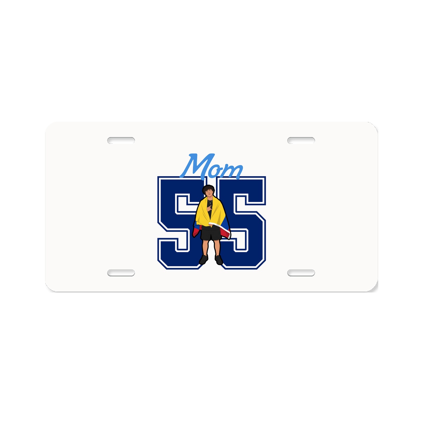 License Plate — Mothers Day Shirsey in Classic