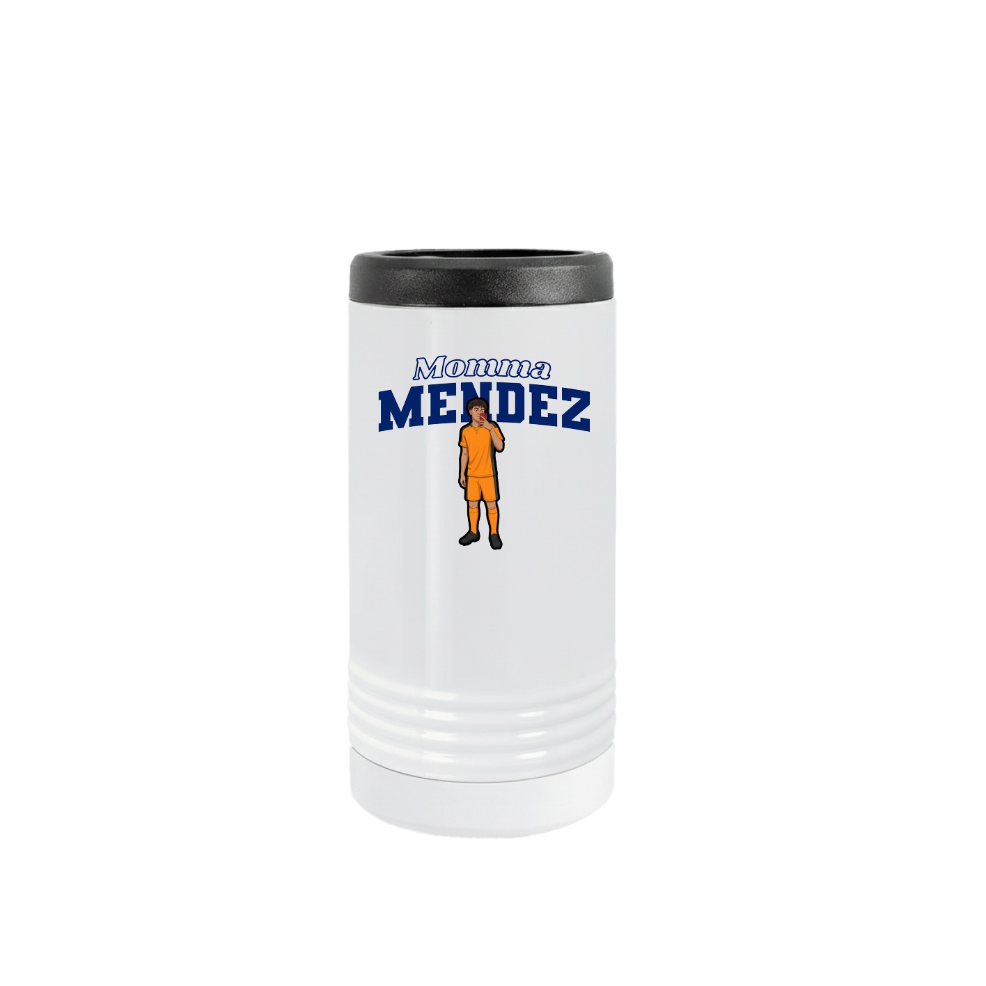 Slim Beverage Holder — Mothers Day Block in White