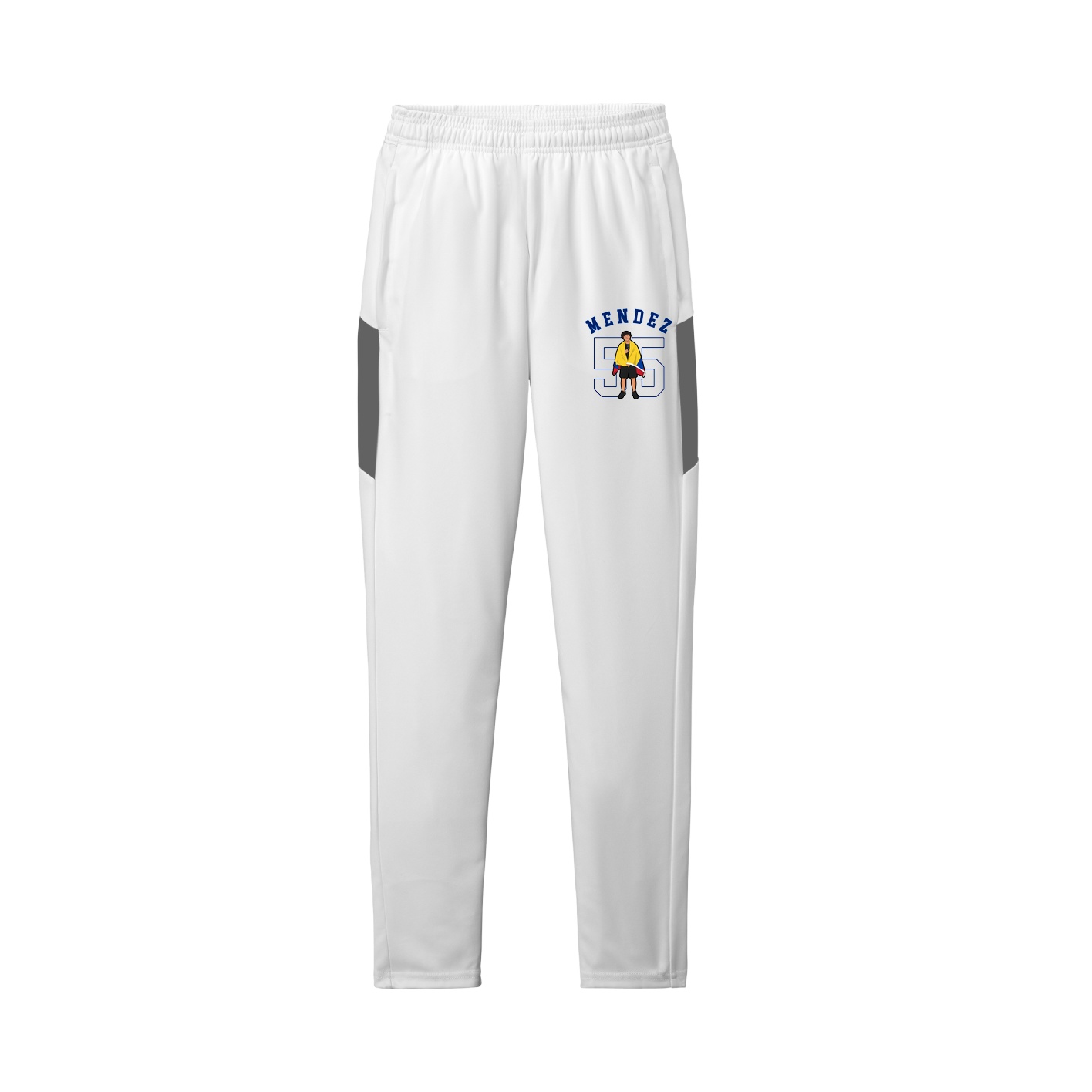 Team Travel Pant — Shirsey Arch in White/Grey