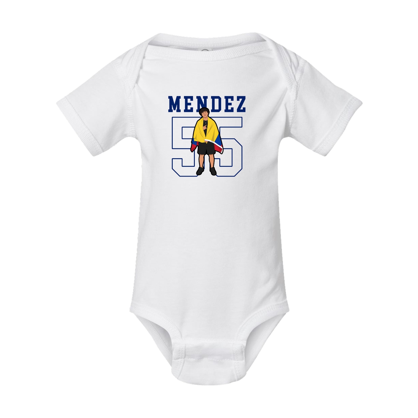 Baby Onesie — Shirsey in White