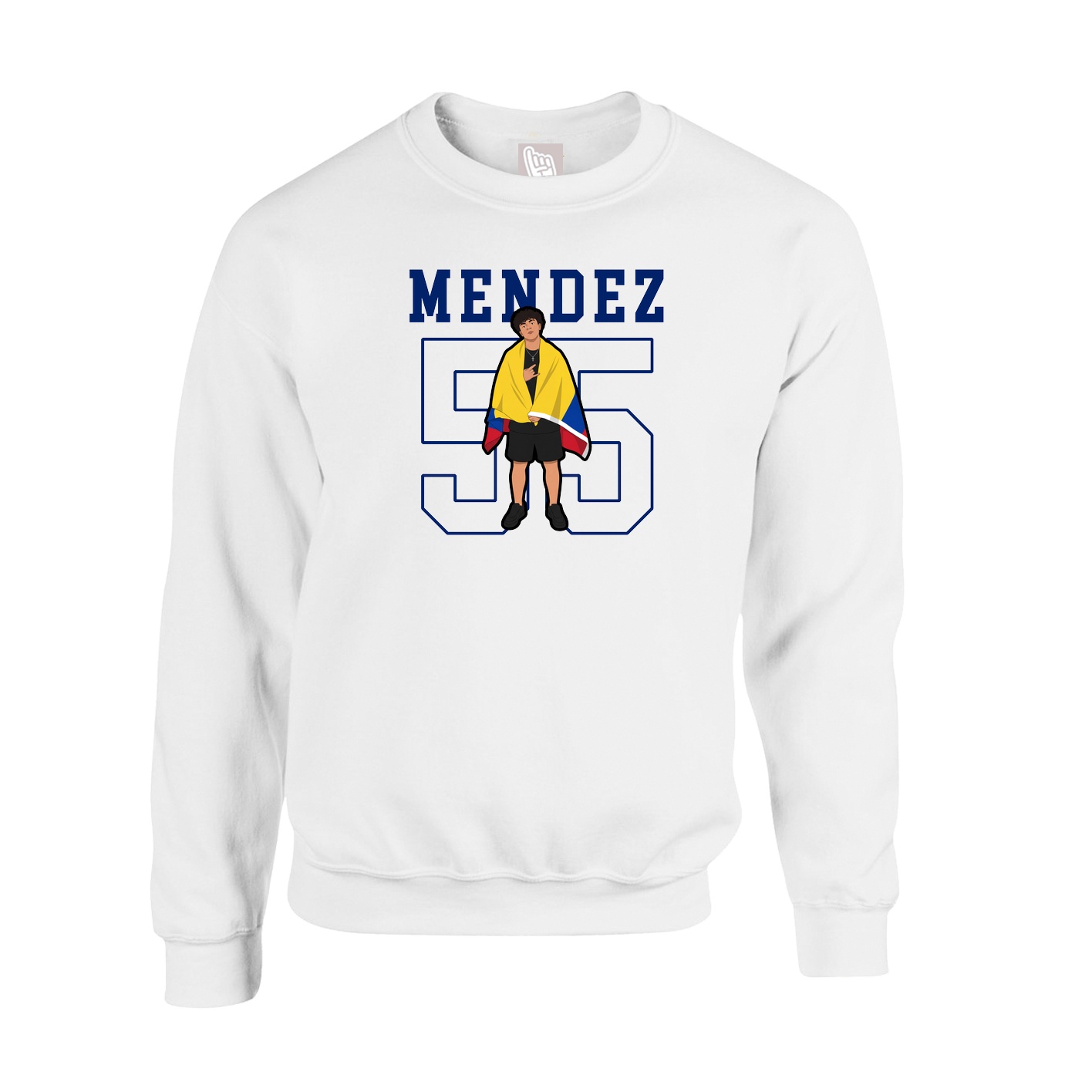 Fleece Crew — Shirsey in White
