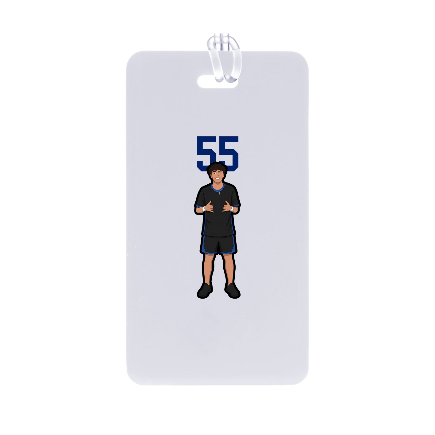 Bag Tag — Number Top in Classic