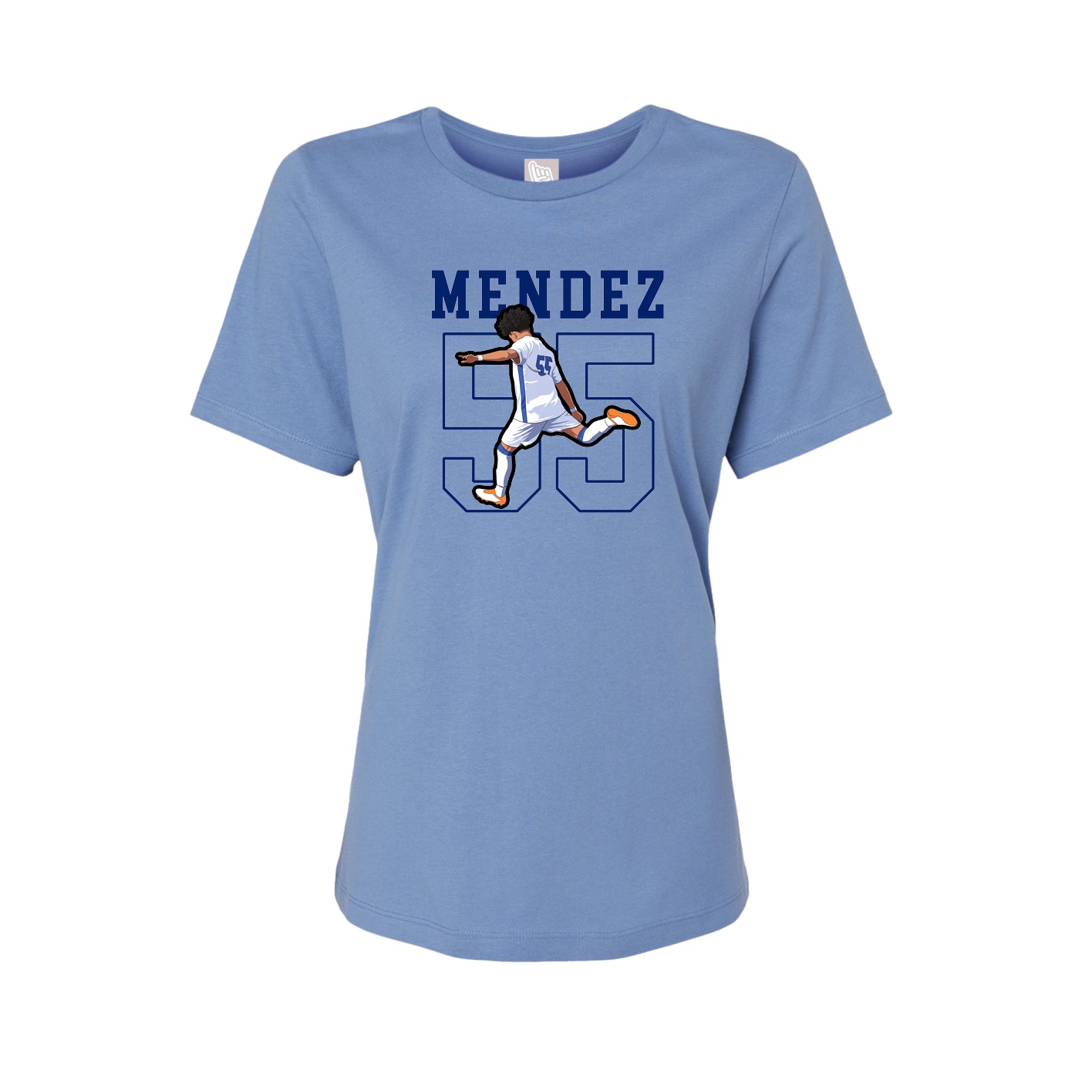 Fitted Women's Tee — Shirsey in Powder Blue